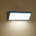 Brilagi - Aplique de pared LED para exterior TRIANGLE LED/42W/230V negro IP65