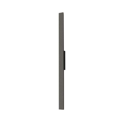 Brilagi - Aplique de pared exterior LUNA LED/24W/230V 3000K IP65 100 cm negro