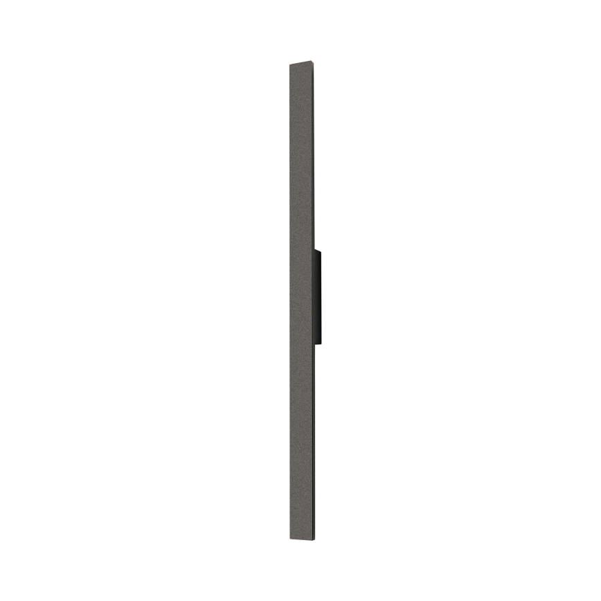 Brilagi - Aplique de pared exterior LUNA LED/24W/230V 3000K IP65 100 cm negro