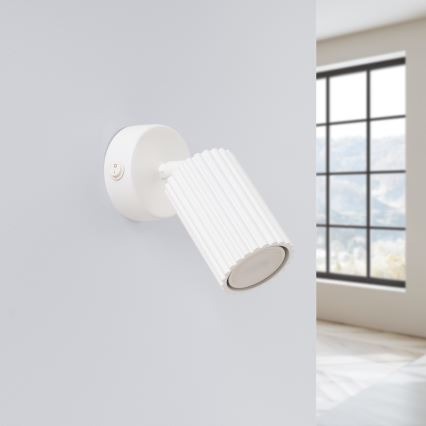 Brilagi - Aplique de pared LED tipo foco CRESTO 1xGU10/10W/230V blanco