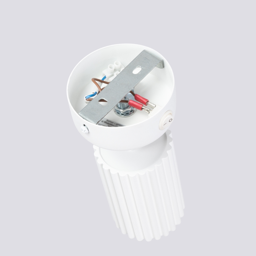 Brilagi - Aplique de pared LED tipo foco CRESTO 1xGU10/10W/230V blanco