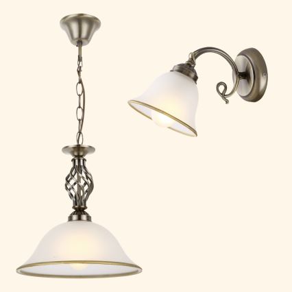 Brilagi - Aplique de pared NOSTALGIA 1xE27/60W/230V