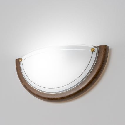 Brilagi - Aplique de pared ORBIS 1xE27/60W/230V 30 cm pino