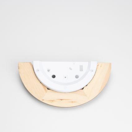 Brilagi - Aplique de pared ORBIS 1xE27/60W/230V 30 cm pino