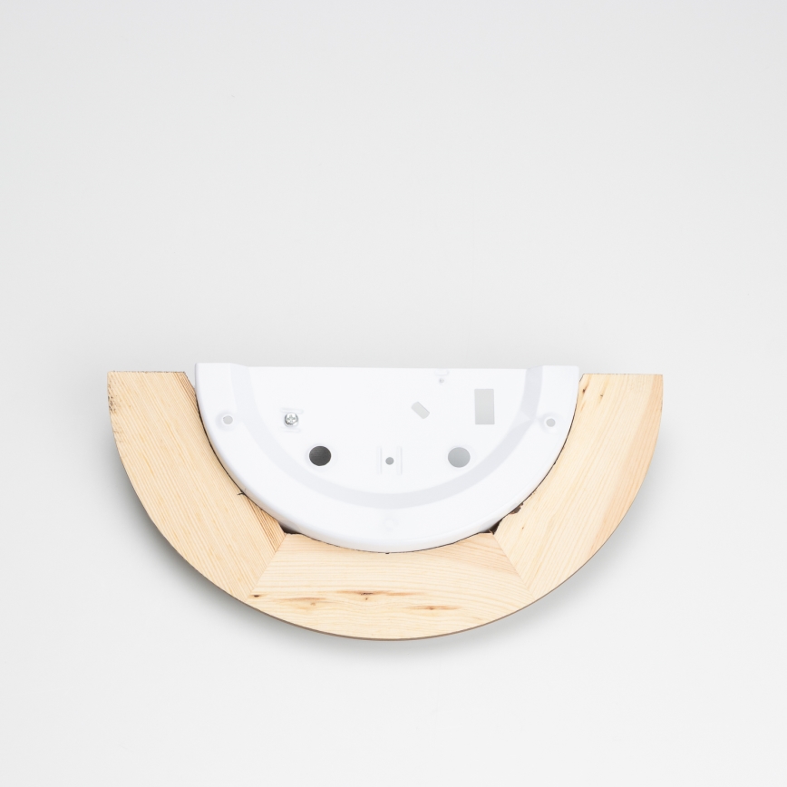 Brilagi - Aplique de pared ORBIS 1xE27/60W/230V 30 cm pino