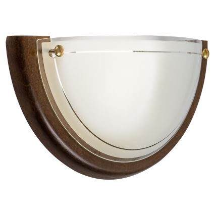 Brilagi - Aplique de pared ORBIS 1xE27/60W/230V 30 cm pino