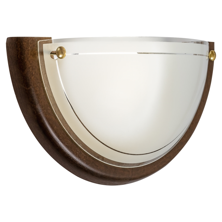 Brilagi - Aplique de pared ORBIS 1xE27/60W/230V 30 cm pino