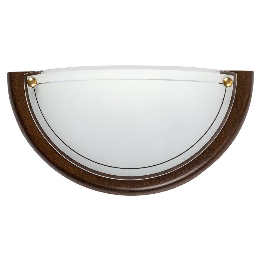 Brilagi - Aplique de pared ORBIS 1xE27/60W/230V 30 cm pino