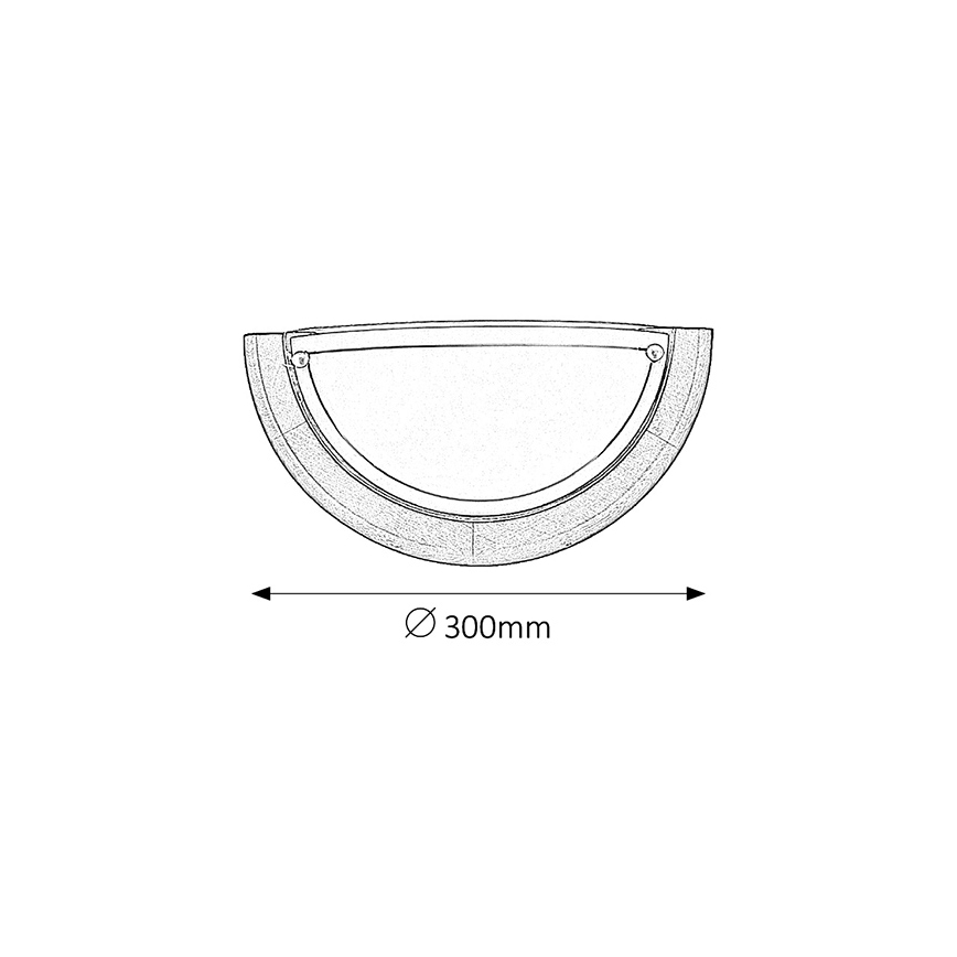Brilagi - Aplique de pared ORBIS 1xE27/60W/230V 30 cm pino
