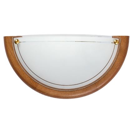 Brilagi - Aplique de pared ORBIS 1xE27/60W/230V 30 cm pino