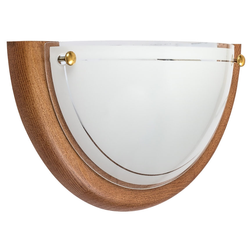 Brilagi - Aplique de pared ORBIS 1xE27/60W/230V 30 cm pino