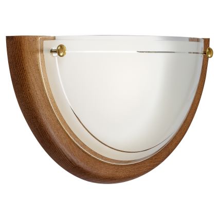 Brilagi - Aplique de pared ORBIS 1xE27/60W/230V 30 cm pino