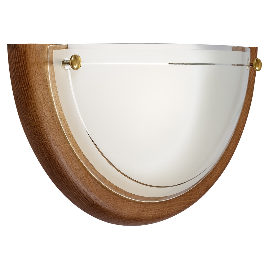 Brilagi - Aplique de pared ORBIS 1xE27/60W/230V 30 cm pino