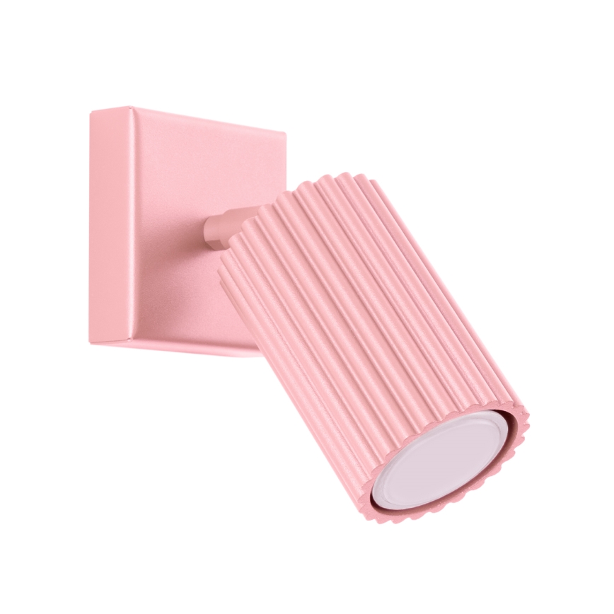 Brilagi - Aplique de pared orientable CRESTO 1xGU10/10W/230V rosa