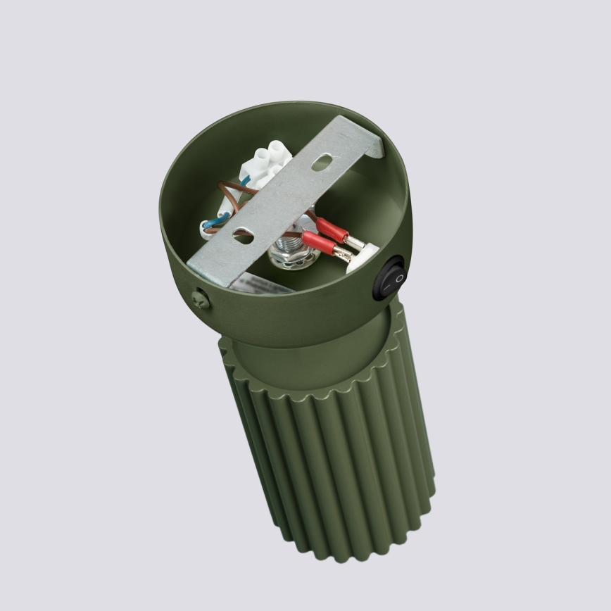 Brilagi - Aplique de pared orientable CRESTO 1xGU10/10W/230V verde