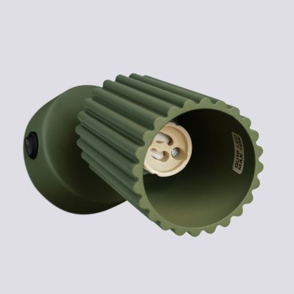 Brilagi - Aplique de pared orientable CRESTO 1xGU10/10W/230V verde