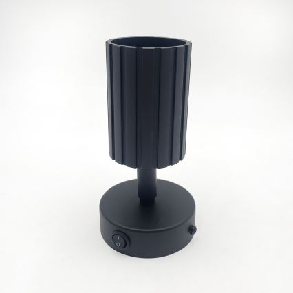 Brilagi - Aplique de pared orientable CRISPINA 1xGU10/10W/230V negro