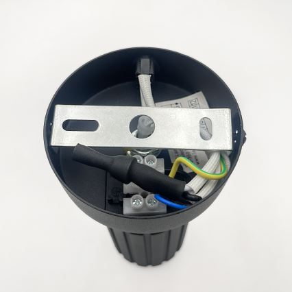 Brilagi - Aplique de pared orientable CRISPINA 1xGU10/10W/230V negro