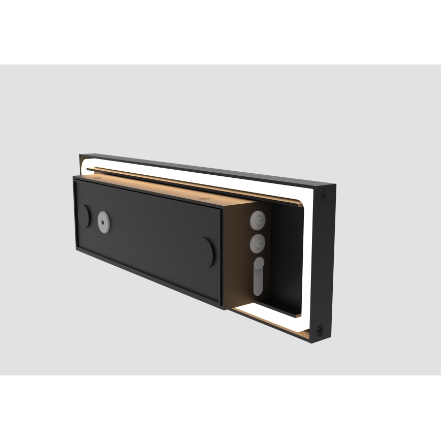 Brilagi - Aplique solar de pared LED regulable SUN LED/2,5W/230V 30 cm 2000 mAh IP44
