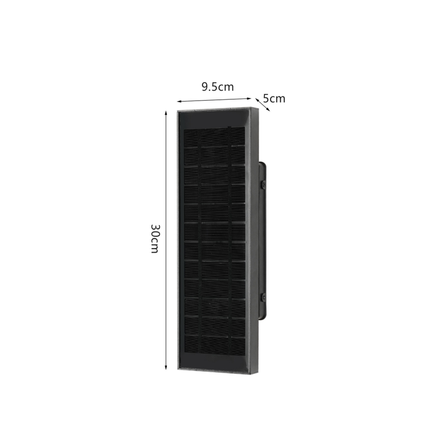 Brilagi - Aplique solar de pared LED regulable SUN LED/2,5W/230V 30 cm 2000 mAh IP44