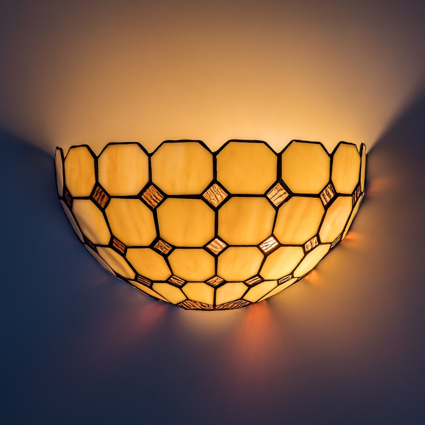 Brilagi - Aplique de pared Tiffany DORAN 1xE14/40W/230V