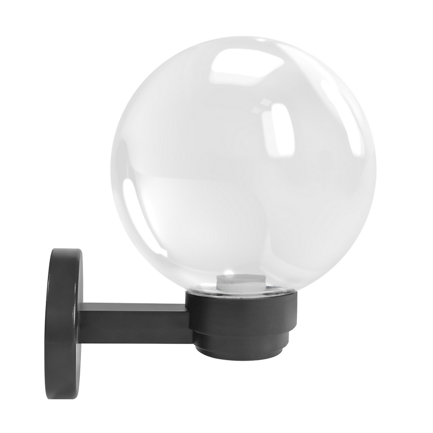 Brilagi - Aplique exterior HARBOR 1xE27/40W/230V IP33 antracita/transparente