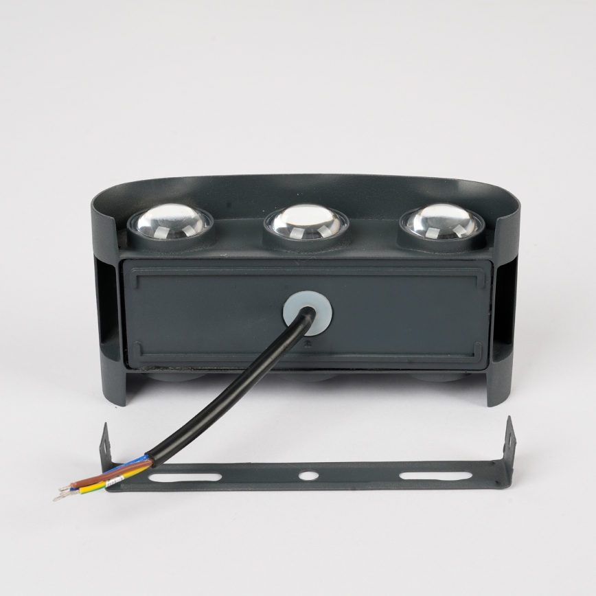 Brilagi - Aplique exterior LED FLAREBOX LED/6W/230V antracita IP65