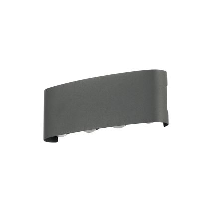 Brilagi - Aplique exterior LED FLAREBOX LED/8W/230V antracita IP65