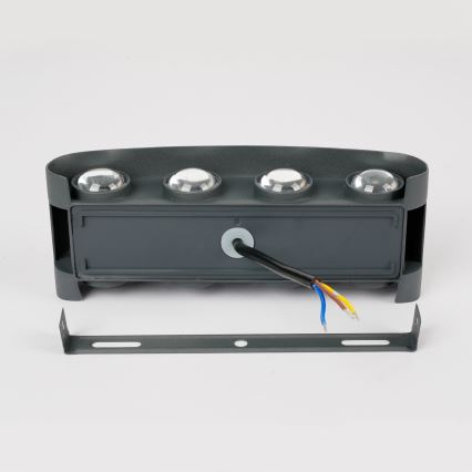Brilagi - Aplique exterior LED FLAREBOX LED/8W/230V antracita IP65