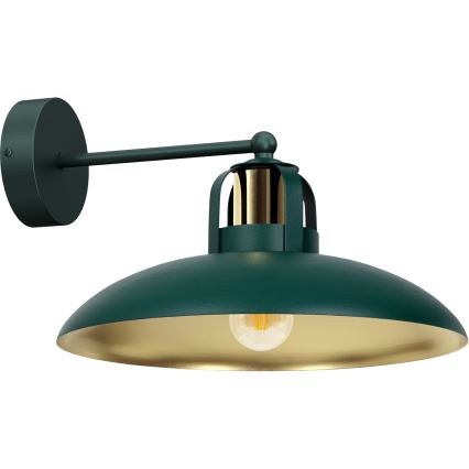 Brilagi - Aplique FLAMENGO 1xE27/60W/230V verde