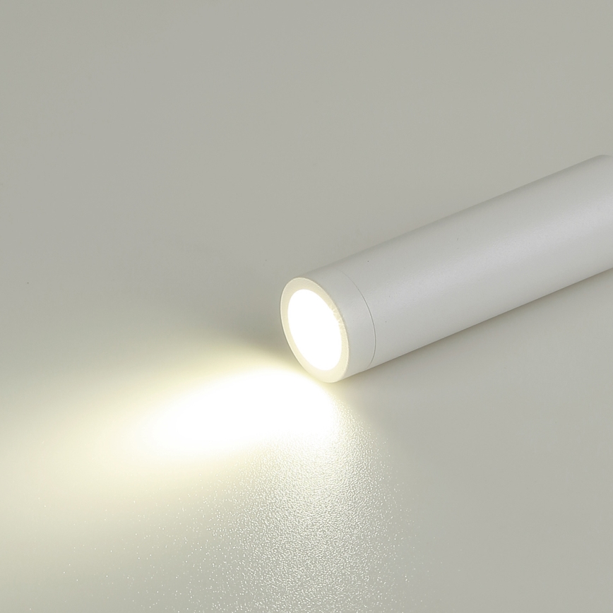 Brilagi - Aplique flexible LED con puerto USB MAYA LED/3W/230V blanco