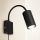 Brilagi - Aplique flexible SELE 1xGU10/30W/230V negro