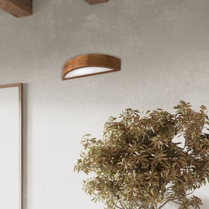 Brilagi - Aplique LED CARVALHO 1xE27/60W/230V roble cereza