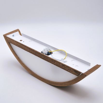 Brilagi - Aplique LED CARVALHO 1xE27/60W/230V roble cereza