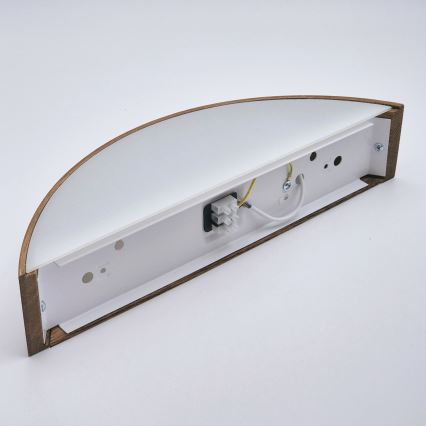 Brilagi - Aplique LED CARVALHO 1xE27/60W/230V roble cereza