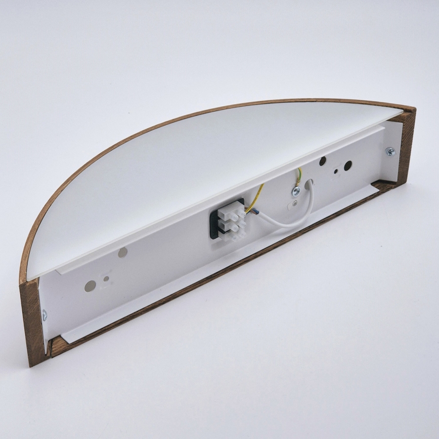Brilagi - Aplique LED CARVALHO 1xE27/60W/230V roble cereza