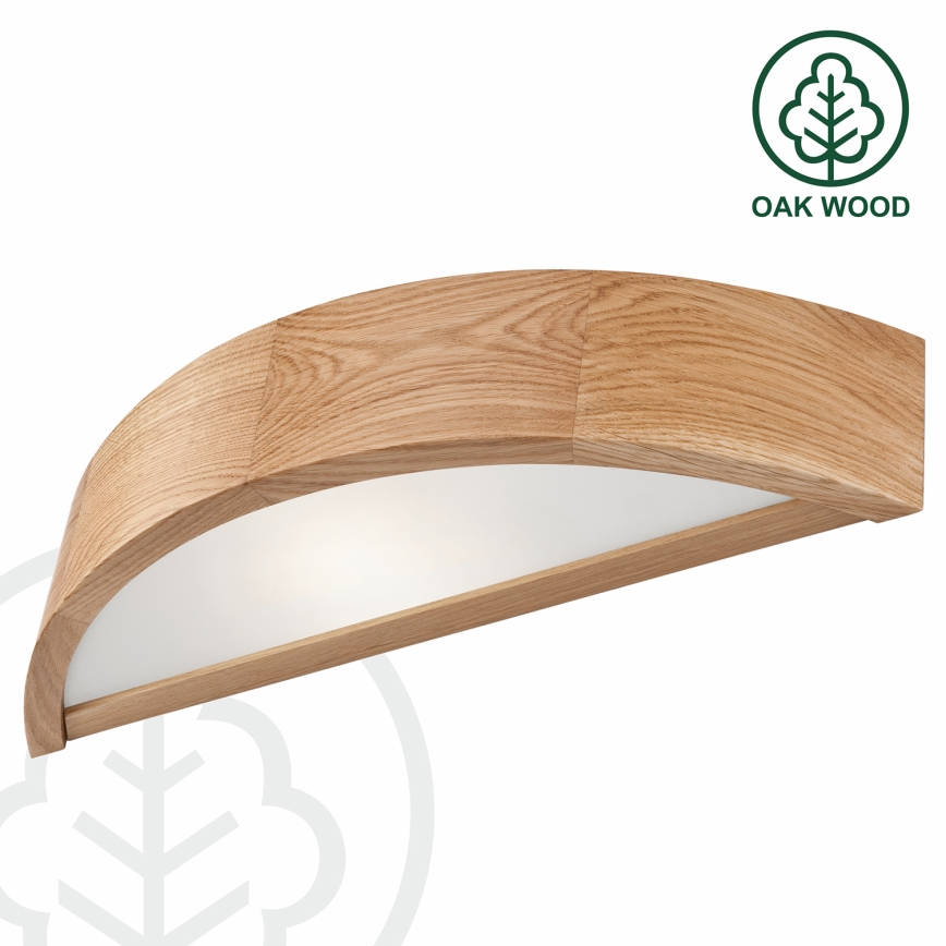 Brilagi - Aplique LED CARVALHO 1xE27/60W/230V roble