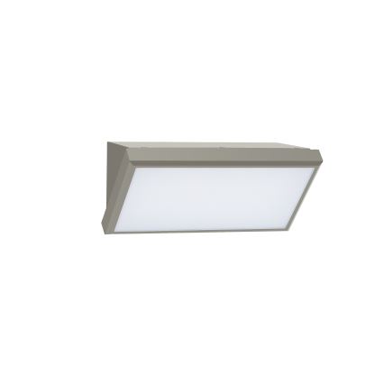 Brilagi - Aplique LED para exterior con sensor TRIANGLE LED/20W/230V gris IP65