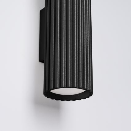 Brilagi - Aplique LED CRESTO 2xGU10/10W/230V 20 cm negro