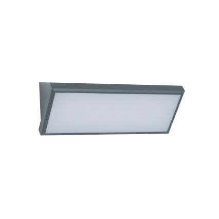 Brilagi - Aplique LED de exterior con sensor TRIANGLE LED/42W/230V, antracita, IP65