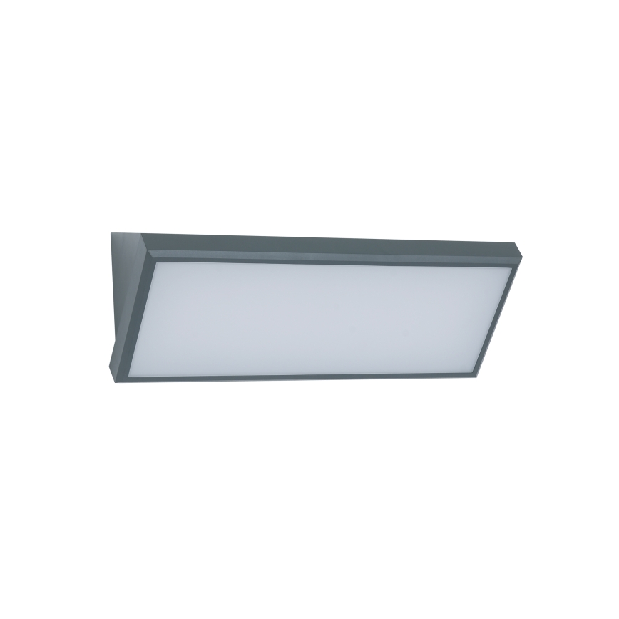 Brilagi - Aplique LED de exterior con sensor TRIANGLE LED/42W/230V, antracita, IP65