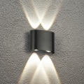 Brilagi - Aplique LED de exterior FLAREBOX LED/4W/230V negro IP65