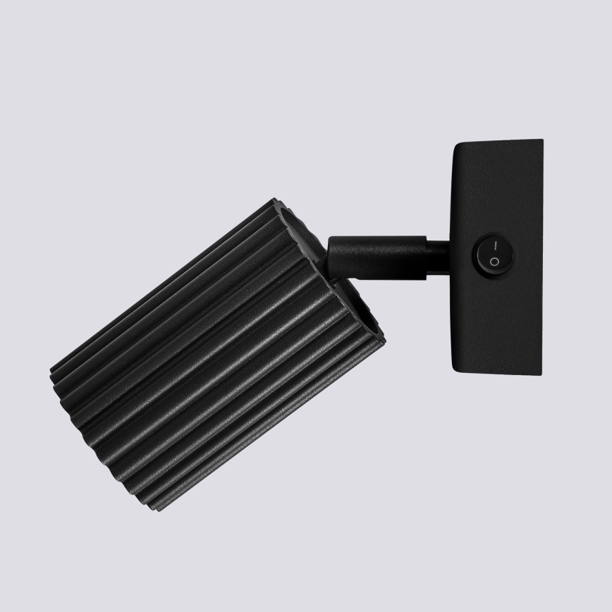 Brilagi - Aplique LED de pared CRESTO 1xGU10/10W/230V negro