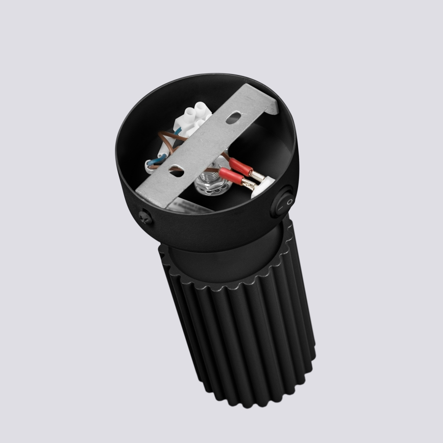 Brilagi - Aplique LED de pared CRESTO 1xGU10/10W/230V negro