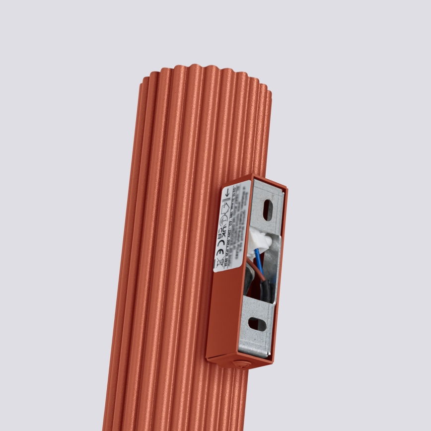 Brilagi - Aplique LED de pared CRESTO 2xGU10/10W/230V 20 cm rojo