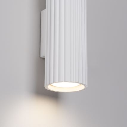 Brilagi - Aplique LED de pared CRESTO 2xGU10/10W/230V 30 cm blanco