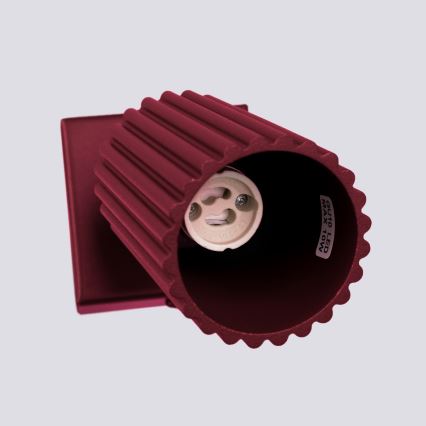 Brilagi - Aplique LED de pared direccional CRESTO 1xGU10/10W/230V burdeos