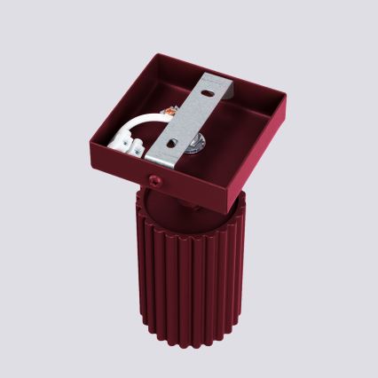 Brilagi - Aplique LED de pared direccional CRESTO 1xGU10/10W/230V burdeos