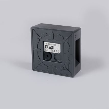 Brilagi - Aplique LED de pared exterior DOUBLERAY 6W/230V antracita IP54