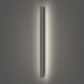 Brilagi - Aplique LED de pared exterior LINEAR LED/22W/230V 4000K IP65 100 cm antracita